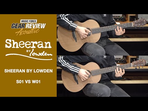 Sheeran by Lowden S01 VS W01 review (No Talking)
