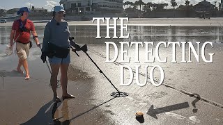 Stepping Back Metal Detecting New Smyrna Beach Florida | The Detecting Duo