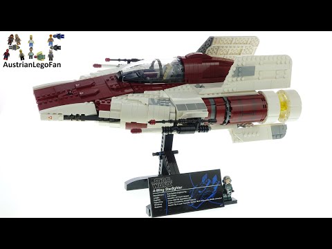 LEGO Star Wars 75275 UCS A-Wing Starfighter - Lego Speed Build Review