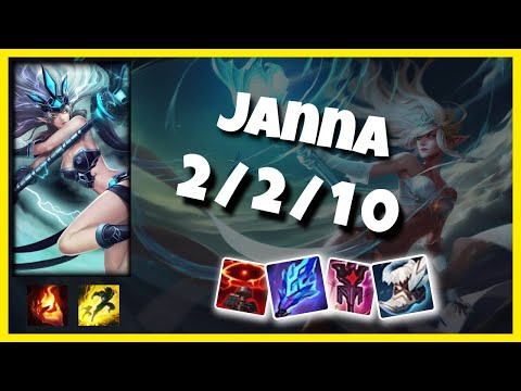 Janna 11.1 Gameplay Challenger Replay S11 Support (2/2/10) - BR