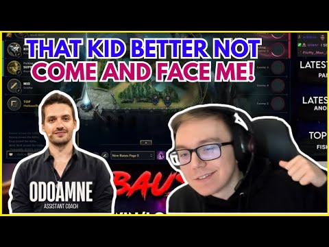 Baus 1st Meet Up With Odoamne Is An Absolute Cinema | League of Legends Clip