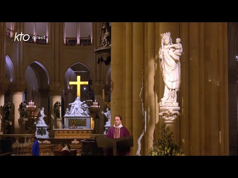 Messe du 22 décembre 2025 à Notre-Dame de Paris