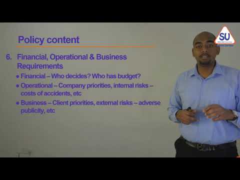 Foundations in Occupational Health Safety Part 1