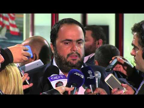 Oι δηλσώεις του κ．Μαρινάκη μετά την Μάλμε / マルモ後のマリナキス氏の発言 (Oι δηλώσεις του κ. Μαρινάκη μετά την Μάλμε / The statements of Mr. Marinakis after Malmo)