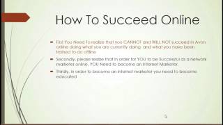 Avon Reps Grow Your Business Online