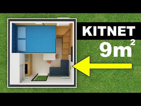 WHAT IS THE 9 SQUARE METERS KITNET LIKE AT Viver de Kitnet?