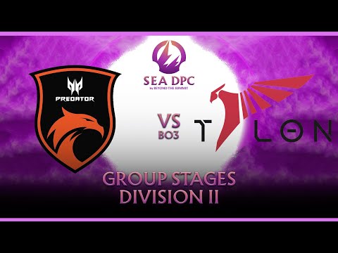 Talon vs TNC Predator Game 1 (BO3) | DPC SEA 2022 Tour 2: Division II