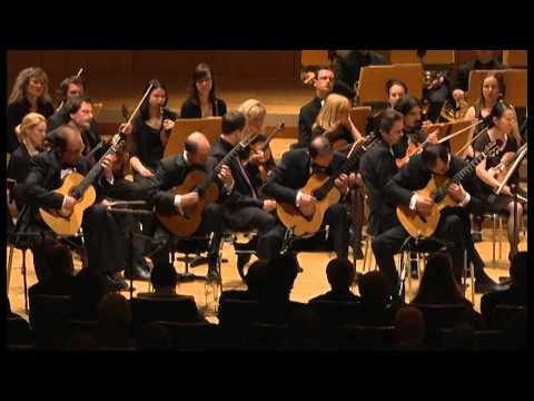 RODRIGO- CONCIERTO ANDALUZ for Four Guitars and Orchester