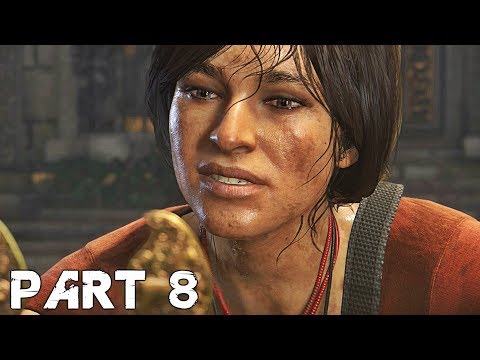 UNCHARTED THE LOST LEGACY Walkthrough Gameplay Part 8 - Hidden City (PS4 Pro)
