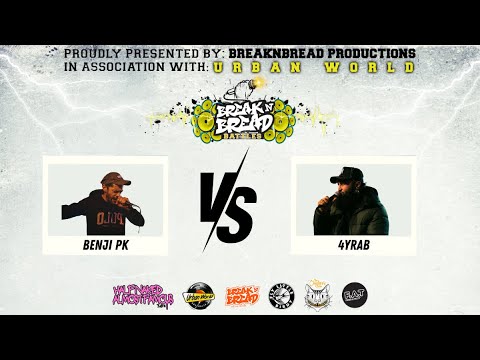 BreaknBread Battles - Freestyle Edition - BenjiPK vs 4Yrab