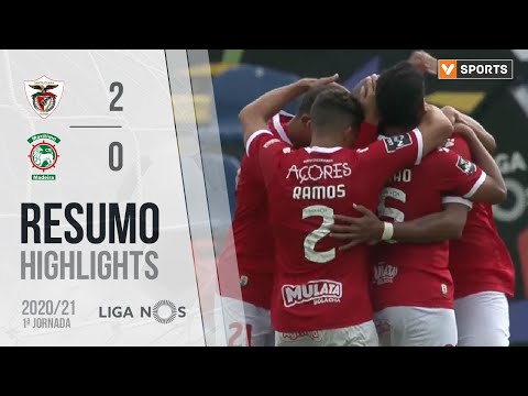 Highlights | Resumo: Santa Clara 2-0 Marítimo (Liga 20/21 #1)