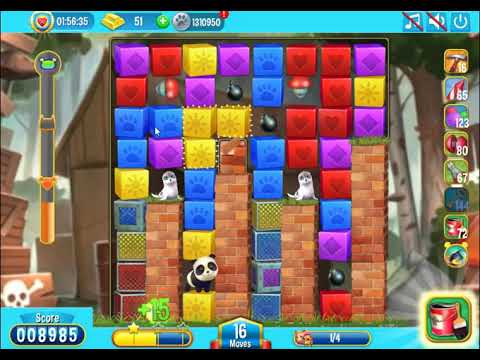 Pet Rescue Saga Level 2908 - NO BOOSTERS | SKILLGAMING ✔️