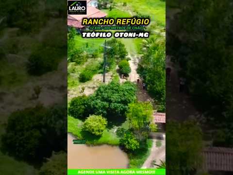 🌿Rancho incrível a 12 km de Teófilo Otoni-MG | Represa grande e casa completa🌿