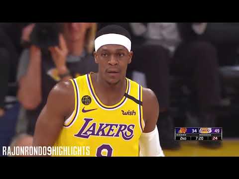 Rajon Rondo Full Highlights vs Suns | 23 Pts, 4 Rebs, 6 Asts | 02.10.2020