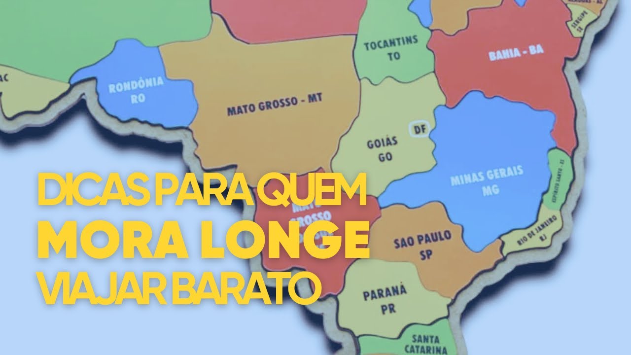 Dicas para quem MORA “LONGE” viajar barato