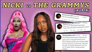 Nick Minaj vs The Grammys (again)