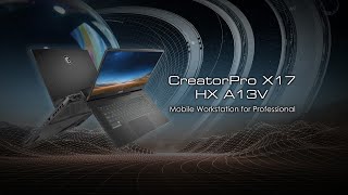 MSI CreatorPro X17 HX A13V Mobile Workstation Professional