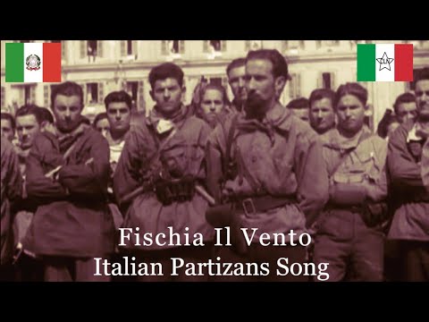 Fischia il Vento - WW2 Italian Partisan Song (Italian Katyusha)