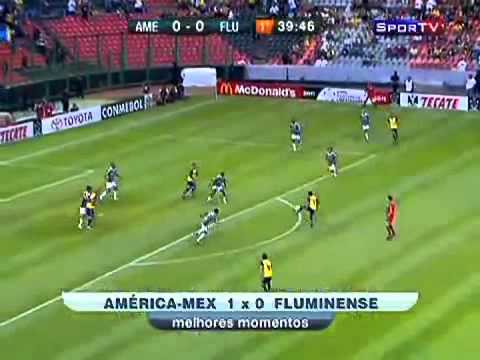 América (MEX) 1 x 0 Fluminense - Fase de grupos da Taça Libertadores da América 2011