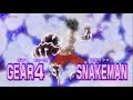 Luffy GEAR 4 SNAKEMAN Full Transformación Vs Katakuri One Piece Episodio 870 Sub Español