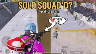PUBG funny gameplay enemy squad leave him #pubg #pubgkr #bgmifunnyfails #pubggameplay #victordada