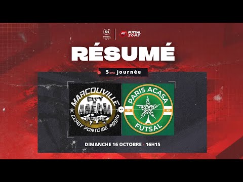 D1 Futsal - J5 Marcouville City CP vs Paris HOME