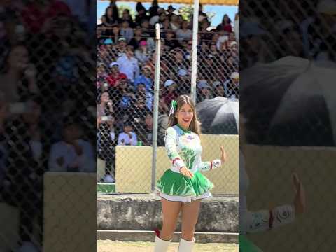 AMY SOLORZANO BESOS 😘 Bastonera Bonita Ecuador 🇪🇨 Manabi Chone #bastoneras #shorts #desfile