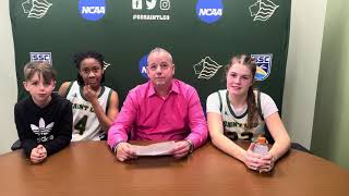 Saint Leo Women's Basketball Post Game Interview vs Trinity College (FL) 12/6