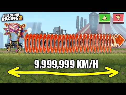 I MADE THE FASTEST TRACK in Hill Climb Racing 2 | GamePlay + TRACK ID
