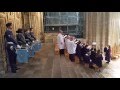 God Save The Queen At Canterbury Cathedral Squadron Trumpeters