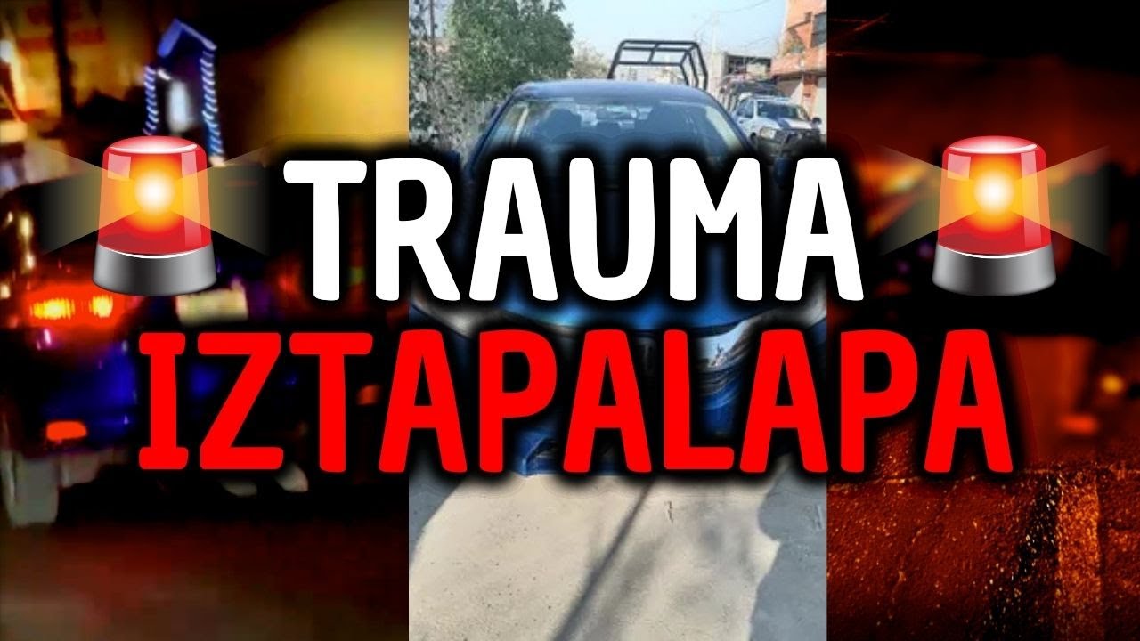 El TRISTE VIDEO del MOTOCICLISTA en IZTAPALAPA...