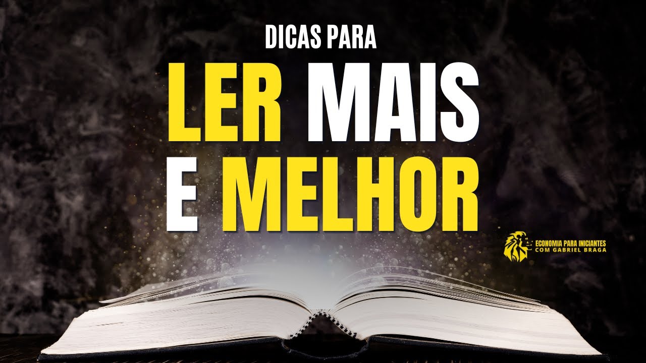 Dicas de LEITURA para você começar a LER | Indicações de Livros
