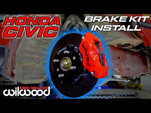 Honda Civic Brake Kit Install 1988-2000