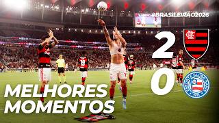 FLAMENGO 2 X 0 BAHIA | MELHORES MOMENTOS | BRASILEIRÃO (19/04/26)