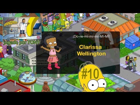 Los Simpson Springfield "Historia'20: Capítulo 10 - Clarissa Wellington" por Tony