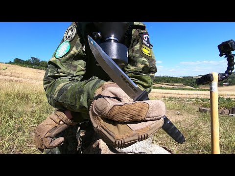 COLD STEEL TOKYO SPIKE - 4116 STEEL - KNIFE DESTRUCTION TEST - UNTIL IT BREAKS @csknives