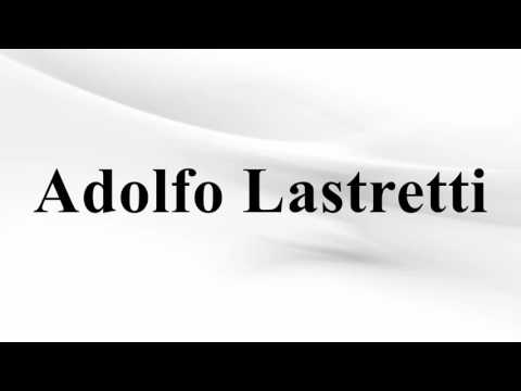 Adolfo Lastretti