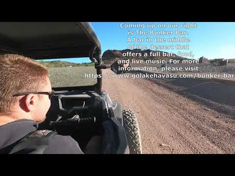 Lake Havasu Polaris SXS trip to Bunker Bar