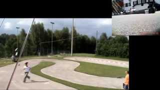 preview picture of video 'Cameracar del Cineseria Racing Team sulla pista del Nevegal (BL)'