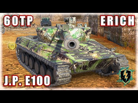 ERICH ⌖ 60TP ⌖ JG. PZ. E100 | World of Tanks Blitz Replays