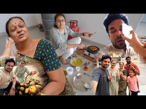 garmi mein thandi ka ehsas liya aur farm par dhokla party kari ! 