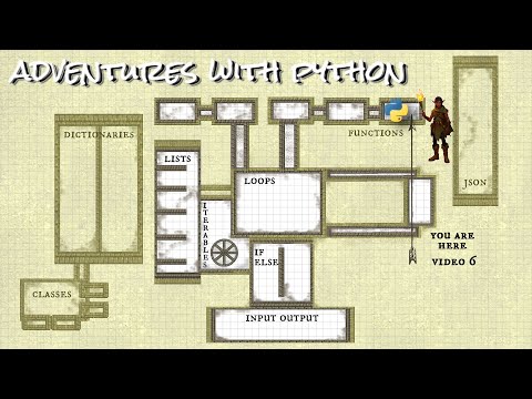 Adventures with Python: Learn Python by Programming a Text Adventure Game, Video 6 functions