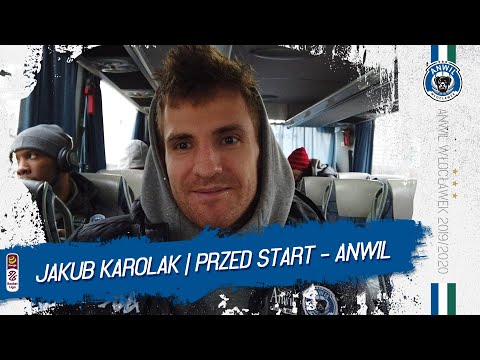 Jakub Karolak | Przed meczem Start Lublin - Anwil Włocławek