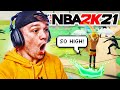 I FOUND THE HIGHEST ARCHING JUMPSHOT on NBA 2K21 (RAINBOW JUMPSHOT)