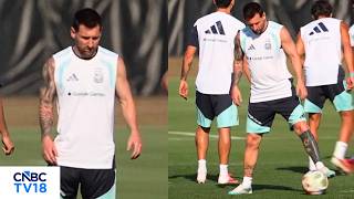 Argentina Vs Spain | Lionel Messi Leads Argentina Training Ahead Of FIFA World Cup 2026 Final | N18G