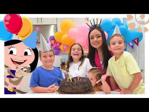 BOLO DE CHOCOLATE DE 10 ANOS DO SHOW DA LUNA - FLÁVIA CALINA