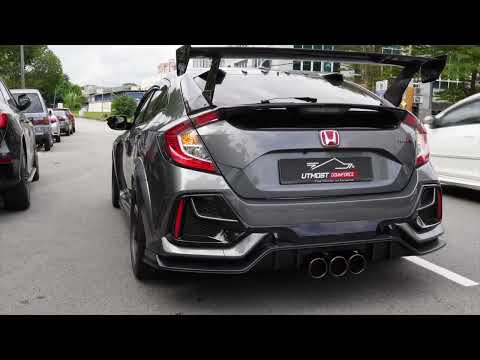 Honda FK8 Type R FI Catback Exhaust Valvetronic System
