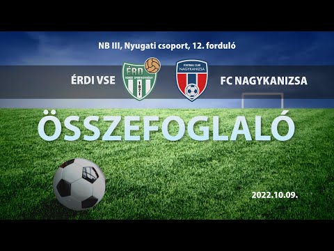 Érdi VSE–FC Nagykanizsa (összefoglaló)