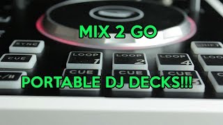 Video thumbnail for Gemini Mix2Go portable DJ system by Cybermarket UK