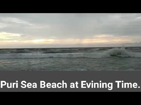 Puri Sea Beach At Evining Time || Mahmud Rebels ||